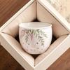 Taza de té con forma de flor de glicina pintada a mano de fábrica, taza de té de porcelana blanca Dehua, taza de té de tamaño pequeño y fino de alta calidad, taza maestra, taza individual