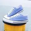 Zapatos de lona de caña baja de primavera para niños y estudiantes, zapatos casuales versátiles de tela estilo coreano, ins vintage, zapatillas de skate de los años 70, zapatos de moda para mujer