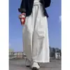 Nuevos Pantalones Casuales de Pierna Ancha con Drapeado de Cintura Alta para Primavera y Otoño para Mujeres Petite, Pantalones Estilo Globo de Corte Holgado, Venta al por Mayor Transfronteriza