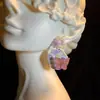 Blooming Olives Sueños Bohemios Mariposa Morada Pendientes Pendientes Joyería