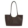 Bolsa de Mano Tejida de Nicho Nueva de Verano 2026 para Mujer Estilo Resort Bolso de Hombro de Gran Capacidad Bolso de Mano de Paja a la Moda