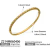 Diseño de Nicho Corazón Geométrico Zirconia Incrustada Pulsera Acero Inoxidable Cierre de Textura Retorcida Anillo de Mano Joyería de Mano Apilable para Mujeres
