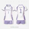 Conjunto de Uniforme de Vôlei, Camisa de Vôlei Feminina com Design Estampado, Traje Esportivo Respirável de Secagem Rápida, Uniforme de Vôlei Estampado Digital em Corpo Inteiro
