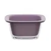 Mini Cesta Escurridora de Frutas Linda para Uso Doméstico en Sala de Estar y Cocina, Cesta Multifuncional de Doble Capa para Frutas y Verduras
