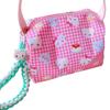 HD3410A03 Bolsa de Cosméticos de Dibujos Animados Gatito Dulce Divertido para Niños Colección Grande Portátil de Viaje Bolsa de Lavado