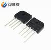 KBU1010 Rectificador puente plano 10A1000V letra completa fabricantes nacionales mayoreo