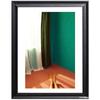 Marco de fotos marco de fotos madera maciza PS aleación de aluminio de pared de mesa cualquier tamaño montaje marco exterior caligrafía y pintura estilo europeo