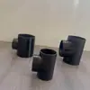 T flexível de ferro fundido tipo W reto de três vias para tubos de esgoto e drenagem conexões de tubos de PVC estilo antigo abraçadeira de três vias 110