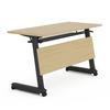 Mesa plegable sencilla, mesa larga, mesa de conferencias, mesa combinada para capacitación del personal, escritorio móvil multifuncional, mesa de capacitación