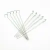 Brochetas de Acero Inoxidable 304 para Barbacoa al Horno, Brochetas Caseras de Cordero, Brochetas Planas para Barbacoa, Brochetas de Hierro, Tenedores de Brocheta