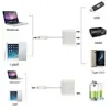 Hub Docking Station Hub USB 3.0 PD Tipo-C para HDMI Hub Conversor para TV Projetor