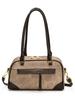 Bolso de gran capacidad de comercio exterior para mujer, otoño e invierno 2024, nuevo bolso cruzado combinable, bolso informal de hombro tipo almohada para uso diario.