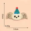 Nueva Serie de Dibujos Animados Mini Pegatinas de Tela Bordado DIY Accesorios de Ropa Decoración Mochila Escolar Infantil Decorativa Estilo Pegamento Caliente