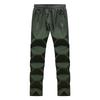 Otoño e Invierno Nueva Llegada Russ Pantalones Deportivos Impermeables para Hombre para Montañismo al Aire Libre con Forro Polar Elásticos Rectos Casuales Guapos