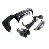 Adequado para BMW X3 Lábio Traseiro e Ponteira de Escape G01 G08 Upgrade X3M Pá Traseira Ponteira de Escape Quatro Saídas Kit de Body Kit Pequeno