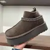 Nuevas Botas de Nieve Transfronterizas 2025 para Mujer, Suela Gruesa, Cálidas, de Moda Estilo Calcetín Estilo Étnico Zapatos Casuales, Botines Cortos, Botas de Nieve para Mujer