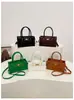 Bolso cruzado para mujer con hebilla metálica retro, diseño pequeño de nicho nuevo 2026, bolso de mano versátil para hombro cruzado