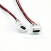 Conector Hembra Tipo-C 2P con Terminal Ph2.0 Cable 24Awg Conector de Carga para Luz de Camping Interfaz de Carga Puerto C