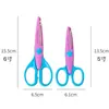Tijeras Pequeñas Hechas a Mano Tijeras de Cabeza Redonda Tijeras para Encaje Patrón Foto Corte Álbum Álbum Adulto Tijeras Onduladas Tijeras Florales