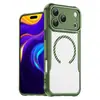 Funda de Teléfono de TPU+PC de 2.0 mm de Grosor con Fibra de Carbono Adecuada para Apple Iphone17Pro Max Cubierta Protectora Magnética