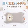 Almohada de espuma viscoelástica con estampado de cuadros de gato perezoso de algodón, almohada de soporte para el cuello, almohada de memoria de dibujos animados lindos, almohada pequeña, núcleo de almohada, almohada para niños