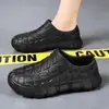 Sapatos de Trabalho Casuais Resistentes ao Desgaste, Antiderrapantes, Resistentes a Óleo, Estilo Hotel, Sapatos de Chefe Masculinos, Leves e Impermeáveis