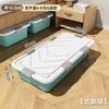 Caja de Almacenamiento Debajo de la Cama para Uso Doméstico, Organizador de Colchas, Caja Debajo de la Cama con Ruedas y Tapa, Caja de Almacenamiento de Ropa Extra Grande