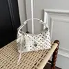 Bolsa Tote Pequena para Trabalho, Nova Tendência 2026 Feminina Exquisita Bolsa de Ombro com Bolinhas, Bolsa Transversal de Verão para o Dia a Dia
