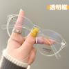 Lentes lisos para mujer estilo coreano celebridad de Internet Montura grande Moda lentes anti-luz azul con graduación montura para gafas de miopía al por mayor hombres