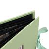 Álbum conmemorativo de fotos de 7/8 pulgadas, álbum adhesivo con múltiples postales y órgano plegable para regalo de bricolaje