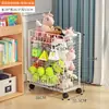 Armário Organizador de Brinquedos de Boneca Caixa de Armazenamento Armário de Armazenamento Bonecas de Desenho Animado Brinquedos Infantis Prateleira de Armazenamento Prateleira Multicamadas Bebê