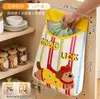 Organizador de Almacenamiento de Cocina Montado en la Pared para Bolsas de Basura, Gran Capacidad para Guardar Bolsas Desechables, Bolsas de Compras, Bolsas de Plástico y Bolsas de Malla