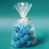 Bolsa Pequena de Bolo Fofa Bolsa de Presente de Aniversário Infantil Saco de Embalagem Transparente para Presente de Doces Biscoitos Lanches