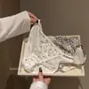 Bragas para Mujer con Estampado de Corazones y Ribete de Encaje, Delgadas y Transpirables, Ropa Interior Sexy, Braguitas de Satén Color Champaña de Tiro Bajo