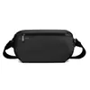 Wepoewr Nueva Bolsa Casual para Exteriores de Gran Capacidad y Correa Corta Bolso Cruzado de Hombro para Hombre Bolso de Pecho Impermeable Multifuncional