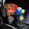 Comercio Exterior Más Vendido Portavasos Multifuncional para Coche Portavasos de Agua Doble Capa Giratorio para Almacenamiento de Bebidas para Automóvil