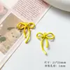 Serie de Caramelos Coloridos Lindos Mariposa de Cinta Combinada con Colgante de Oro Pulsera de Joyería Hecha a Mano DIY Accesorios para Pulsera y Collar
