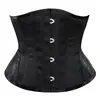 Corset Palácio Transfronteiriço Gótico Retrô Cetim Ampulheta Cinta Cintura Clipe de Cintura Roupa Externa Feminina Corset de Controle de Barriga Top Modelador Corporal