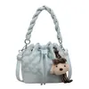 Bolso de Mujer de Gama Alta Versátil Cruzado Cubo Hombro 2026 Primavera Nuevo Cuadros Popular para Viaje Diario Bolso de Mujer
