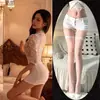 Lingerie Puramente Sedutora, Conjunto Sexy de Renda, Pijama Quente Provocante para Casal, Justo no Quadril, Roupa de Dormir que Não Tira, Dropshipping