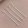 Alfileres en forma de T, alfileres en forma de 9, alfileres de cabeza redonda, chapados en oro de 18K sobre cobre, materiales al por mayor para accesorios de joyería con cuentas hechas a mano DIY