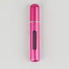 Frasco de Spray de Perfume 8ml Recarregável por Baixo Frasco de Perfume de Metal Frasco Dispensador Cosmético Portátil Amostra Pode Ser Usado em Aviões