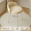 Silla de Celebridad de Internet, Tocador Estilo Crema de Lujo Ligero y de Gama Alta, Taburete de Maquillaje con Respaldo, Dormitorio de Niñas Hogar