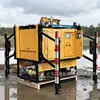 Contêiner de Drenagem de Potência Geradora de Elevação de Emergência, Contêiner de Iluminação para Controle de Inundações Municipais de Grande Vazão, Bomba de Drenagem Móvel Auto-Carregável/Descarregável