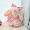 Solo Ropa de Muñeca/Ropa Hecha a Mano para Muñeca Conejo Jc Bonnie, Pijama, Vestido Mismo Estilo del Pequeño Libro Rojo, Conjunto para Muñeca de 32cm, Lindo