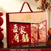 Cajas de dulces para bodas de gran capacidad, cajas de regalo de alta gama y únicas, cajas vacías para fiestas de compromiso, recepciones de bodas y como recuerdos, con asa para facilitar su transporte