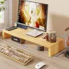 Elevador de Monitor de Computadora Estante de Almacenamiento para Laptop y Escritorio Soporte Base para Pantalla Soporte de Escritorio