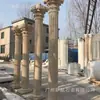 Columnas Romanas de Mármol Estilo Europeo Personalizadas, Cubiertas de Columna de Granito, Tallado en Piedra Columnas Romanas de Mármol Personalizadas