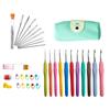 Amazon Juego de Bolsas de Ganchillo con Mango Suave Explosivo Juego de Herramientas de Tejido de Lana Hecho a Mano DIY Juego de Ganchillo
