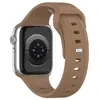 Adecuado para Correa de Silicona con Hebilla Cuadrada para Apple S8ultra Correa para Apple Watch 1-9/SE/SE2 Pulsera Adhesiva